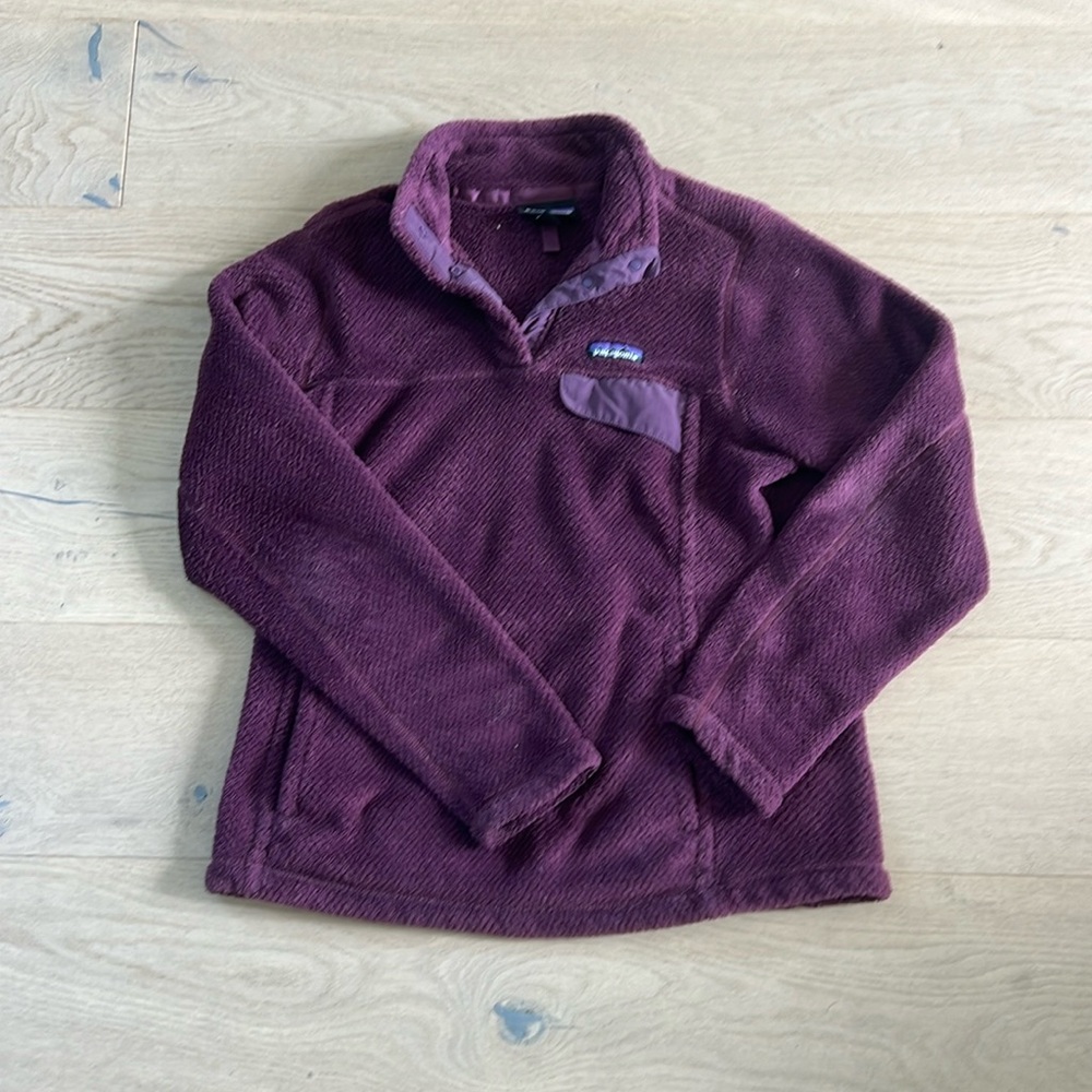 Purple Patagonia Fleece